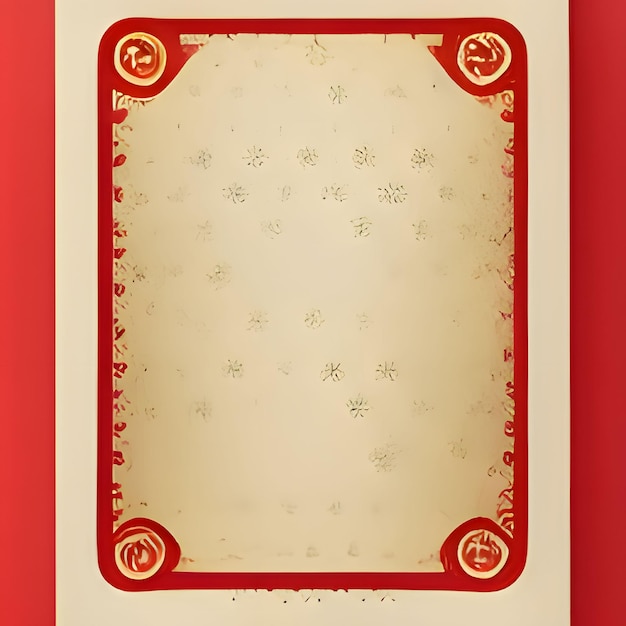 Foto blank card frame kerstkaart als symbool van de herdenking van de geboorte van de verlosser