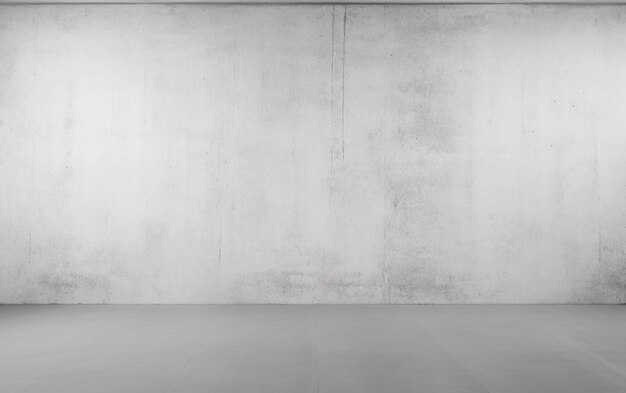 Blank concrete white wall texture background