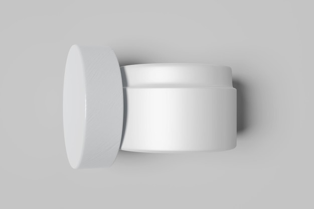 blank cosmetic cream mockup