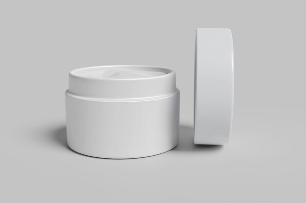 Foto blank cosmetische crème mockup