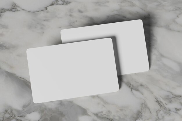 Foto blank creditcard mockup