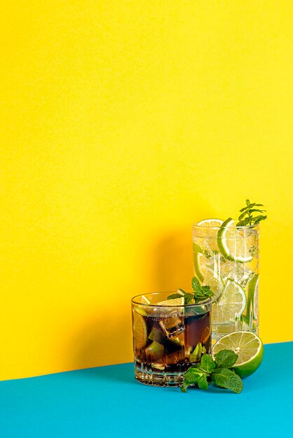 Blank drink photography of cocktail mojito rum beverage drink tonic lemonade alcohol lime bar soda