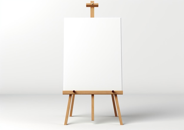 Photo blank easel banner png photo