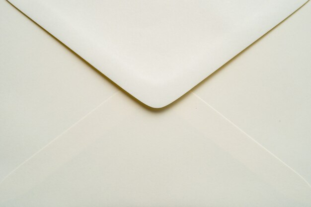 Blank envelope on white background.