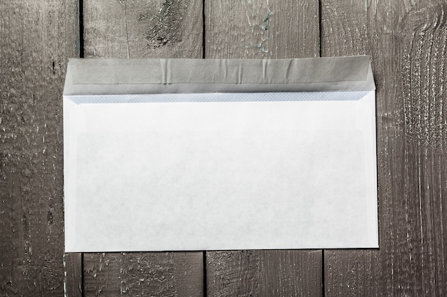 Blank envelopes 