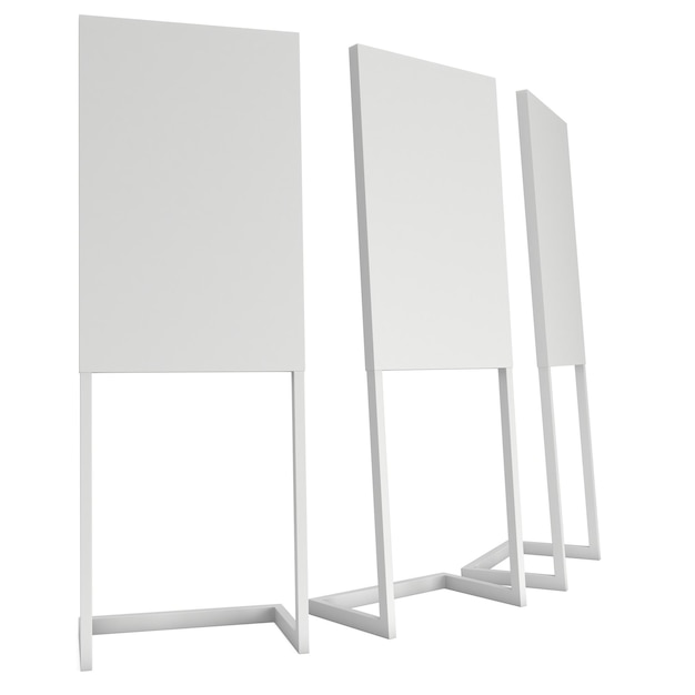 Photo blank expo banner stand