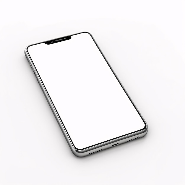 Blank fram smart phone