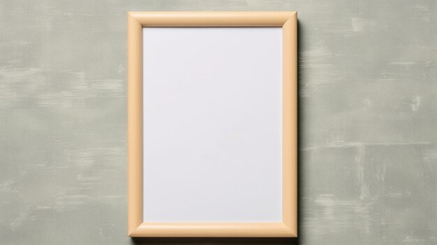 Photo blank frame on wall