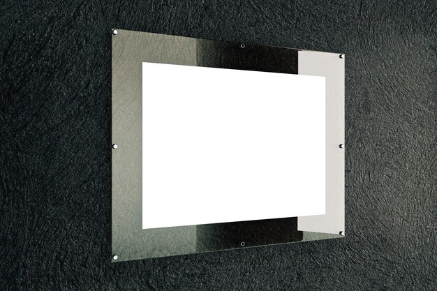 Photo blank glass plate