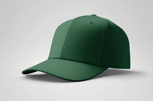 Green trapper cap hat Royalty Free Vector Image