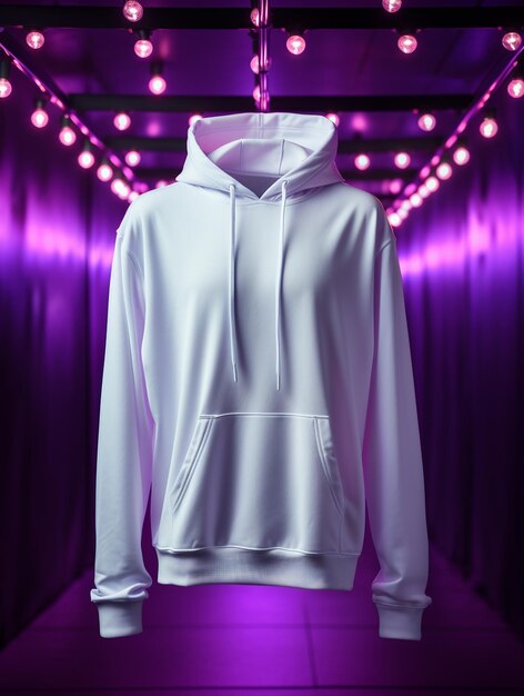 Blank hoodie photo for mockup design