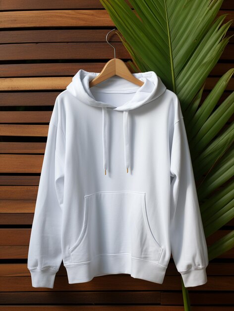 Blank hoodie photo for mockup design