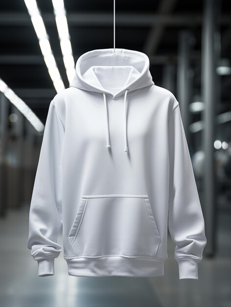 Blank hoodie photo for mockup design