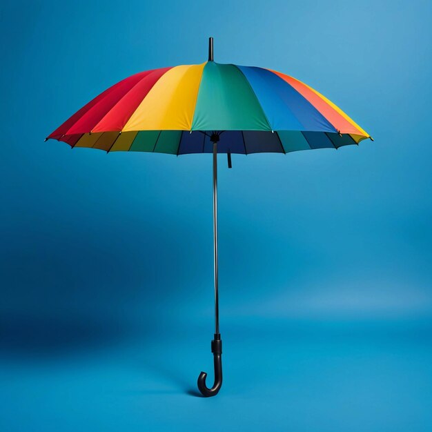 Blank image of colour one umbrella