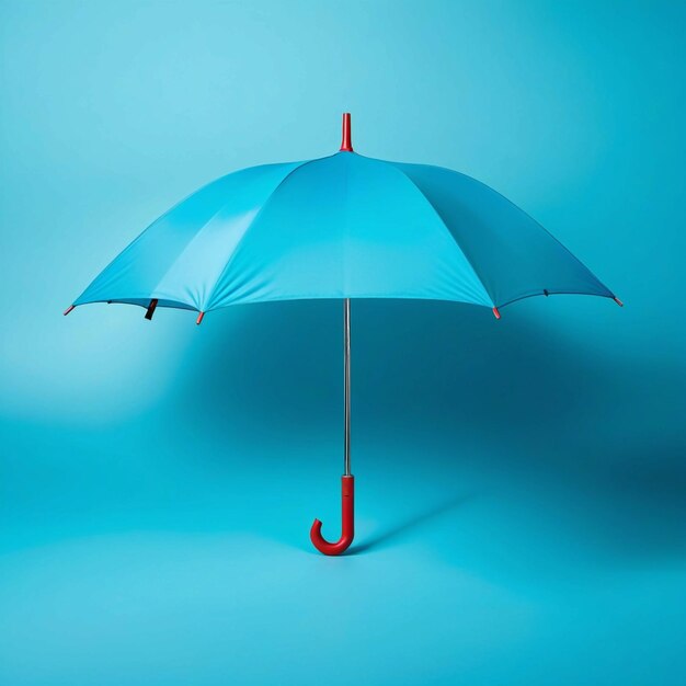 Photo blank image of colour one umbrella