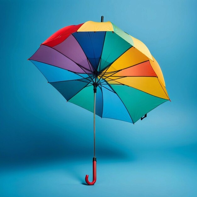 Blank image of colour one umbrella