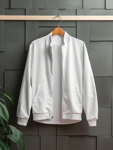 Blank jacket photo for mockup design