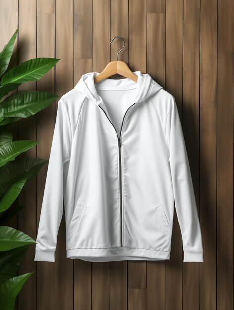 Blank jacket photo for mockup design