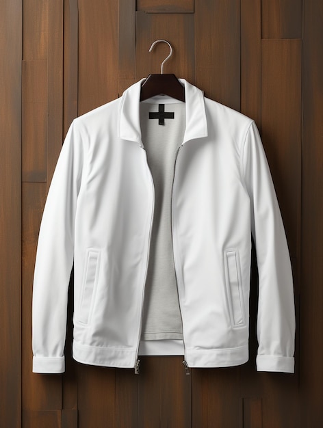 Blank jacket photo for mockup design