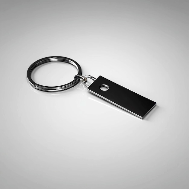 Blank Keychain For Mockup