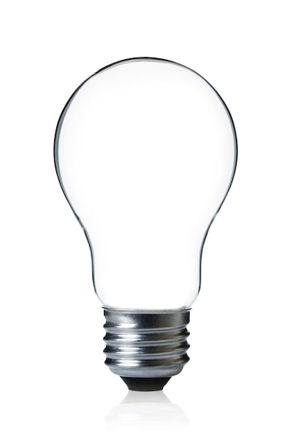 Blank Light Bulb