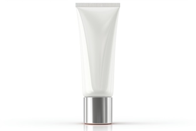 Blank medical cream tube mock up style AI Generated