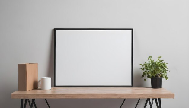 blank mockup photo