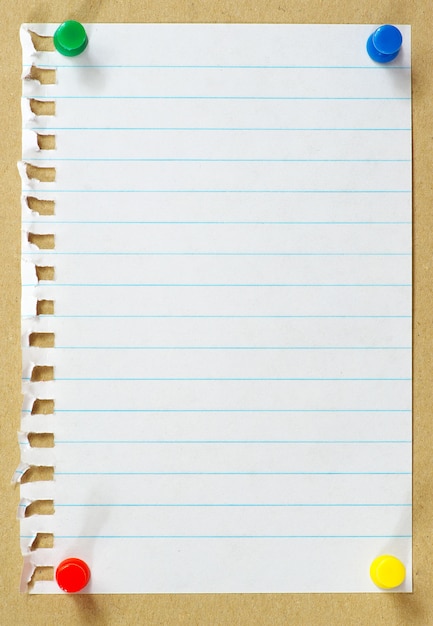 Photo blank note paper