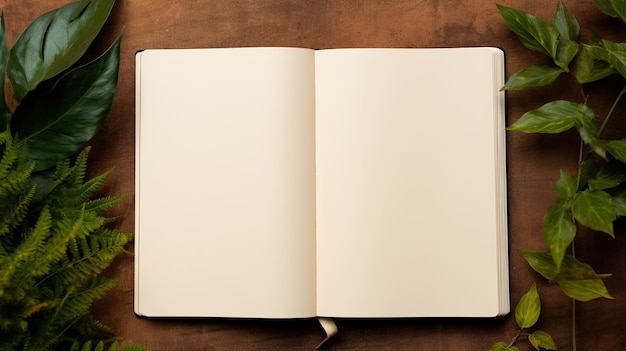 Blank Notebook Page