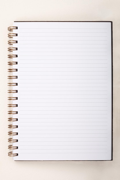 Blank Notebook with Line Paper on cement wall BackgroundxD