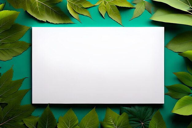 Blank paper color for text with flower surrounding color background