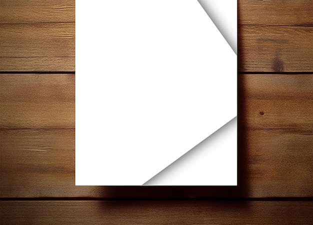 Blank Paper Mockup