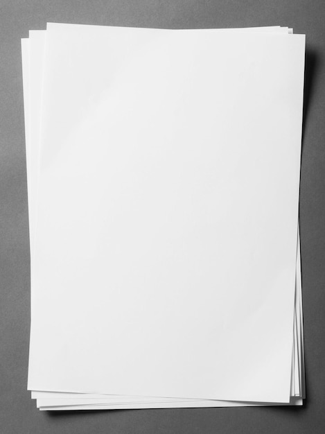 Blank paper