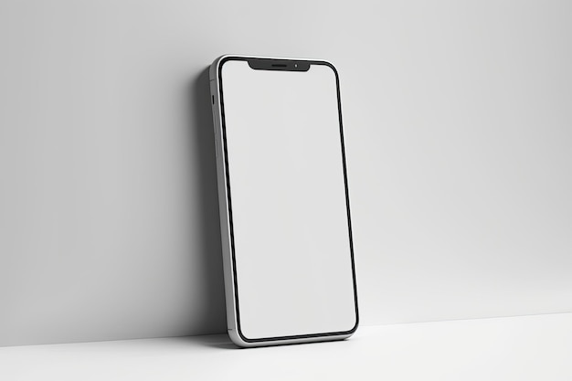 Blank Phone Mockup Template Design Generated AI