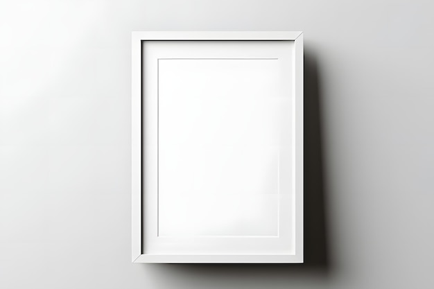 Photo blank photo frame for mockup