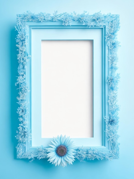 blank photo frame