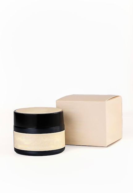 blank photography of of face cream