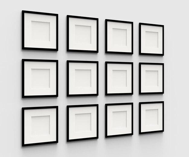 Blank picture frame