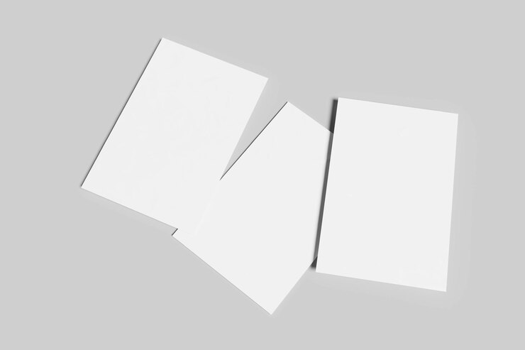 Foto blank poster mockup