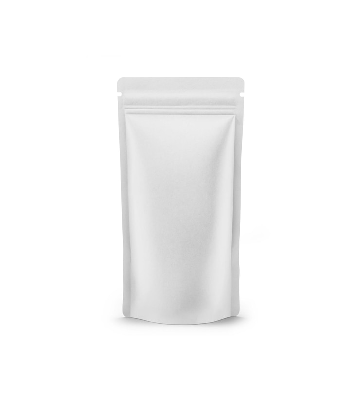 Photo blank resealable pouch for food and products