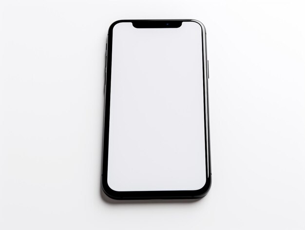 A Blank Screen iPhone MockUp