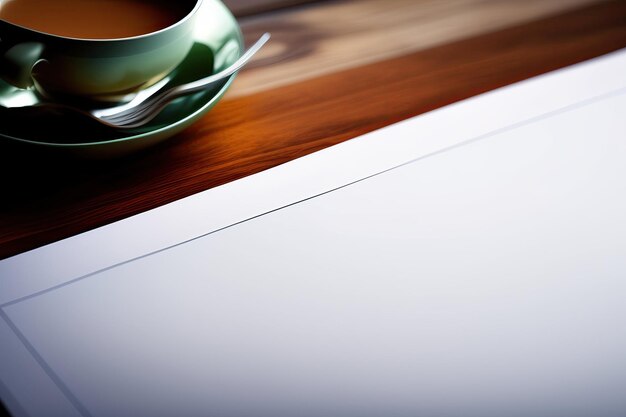 Premium AI Image | Blank sheet of paper