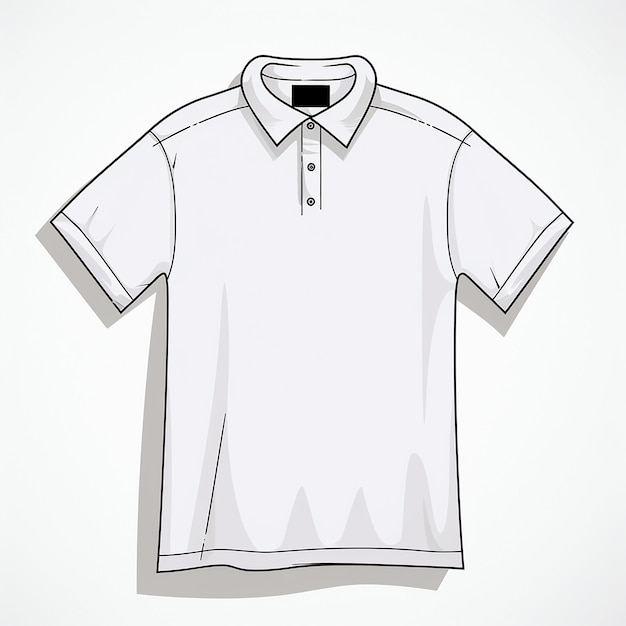 Blank Shirt Template Clothing Fashion Vector