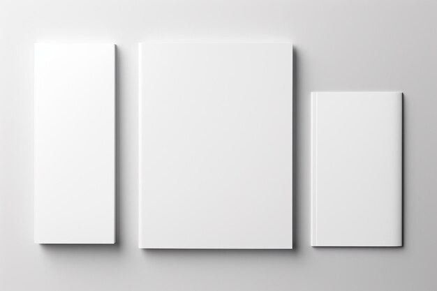 Blank Stationery Set Mockup created with Generative AI