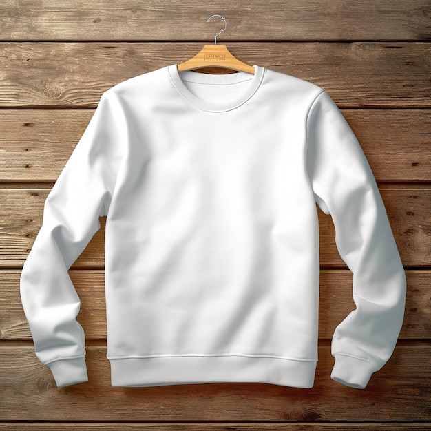 Foto blank sweatshirt mock-up