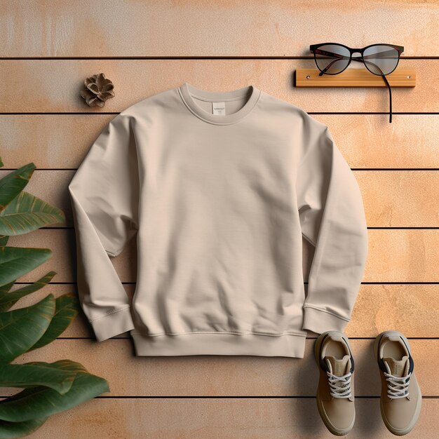 Blank sweatshirt mockup