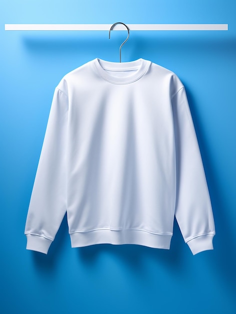 Blank sweatshirt photo for mockup design