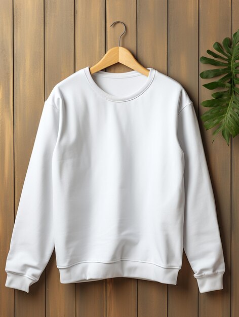 Photo blank sweatshirt photo for mockup design