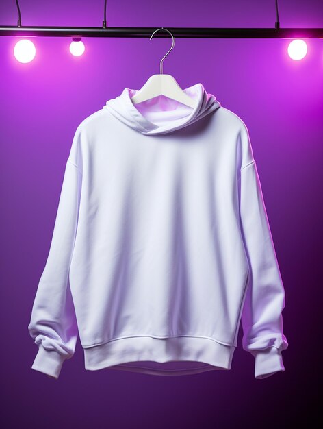 Blank sweatshirt photo for mockup design