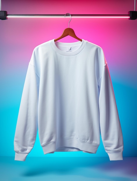 Blank sweatshirt photo for mockup design